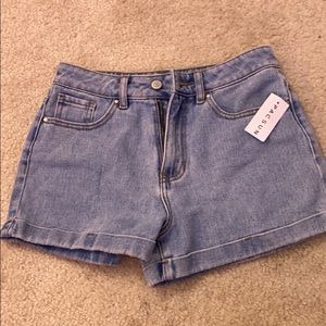 pac sun brand new mom shorts